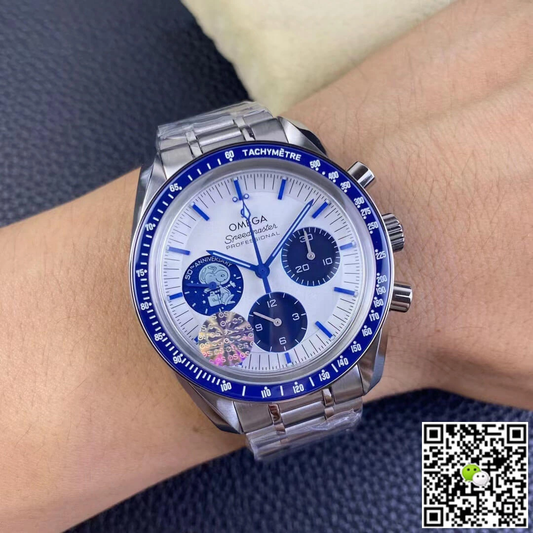 Omega Speedmaster 310.32.42.50.02.001 OS Factory 1:1 Best Edition Replica Watch Blue Bezel